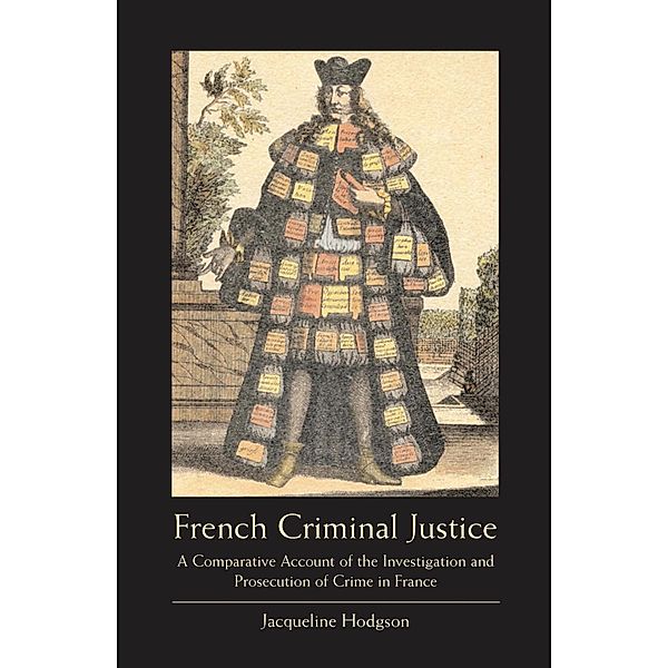 French Criminal Justice, Jacqueline Hodgson