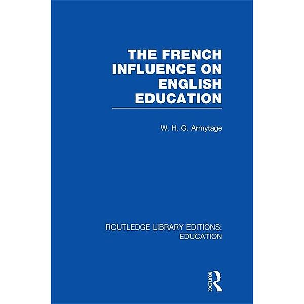 French Influence on English Education, W. Armytage