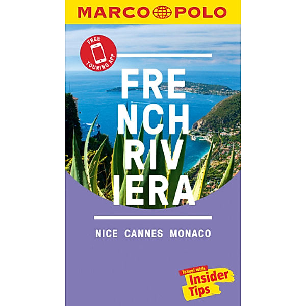 French Riviera Marco Polo Pocket Travel Guide - with pull out map