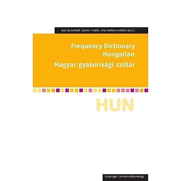 Frequency Dictionary Hungarian, m. 1 CD-ROM