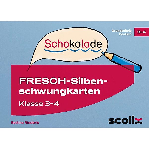 FRESCH-Silbenschwungkarten Klasse 3 und 4, Bettina Rinderle