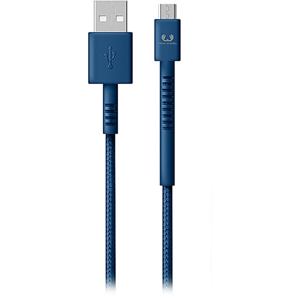 FRESH 'N REBEL Fabriq Micro USB Kabel 3m, Indigo