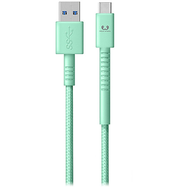 FRESH 'N REBEL Fabriq USB Type-C Kabel 3m, Peppermint