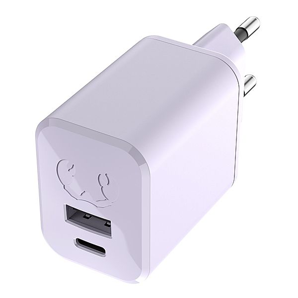 Fresh 'n Rebel Mini-Charger USB-C und USB-A, PD 45W, Dreamy Lilac