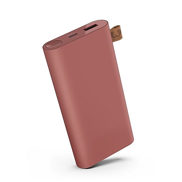 Fresh 'n Rebel Powerbank 12000 mAh mit USB-C Anschluss, Safari Red