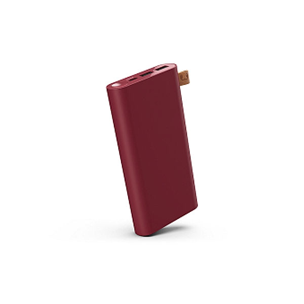 Fresh 'n Rebel Powerbank 18000 mAh mit USB-C Anschluss, Ruby Red