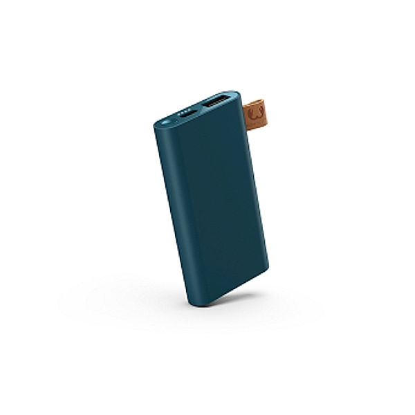 Fresh 'n Rebel Powerbank 3000 mAh mit USB-C Anschluss, Petrol Blue