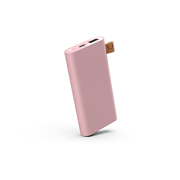 Fresh 'n Rebel Powerbank 6000 mAh mit USB-C Anschluss, Dusty Pink