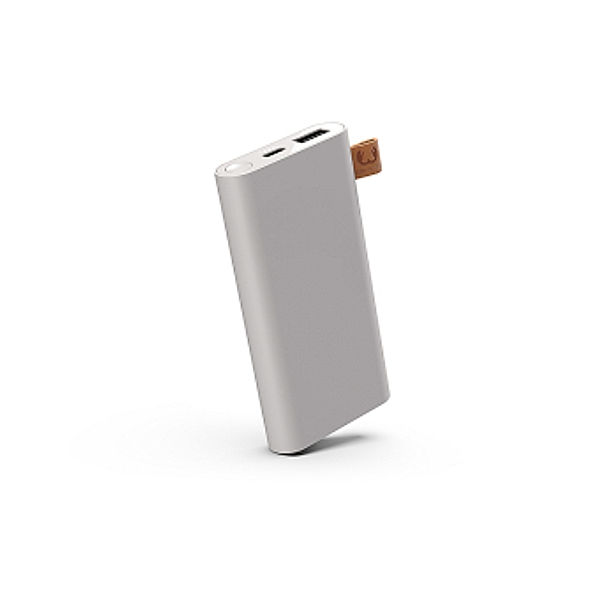 Fresh 'n Rebel Powerbank 6000 mAh mit USB-C Anschluss, Ice Grey