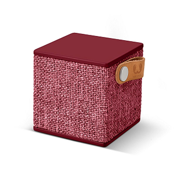 FRESH 'N REBEL Rockbox Cube Fabriq Edition BT Speaker, Ruby