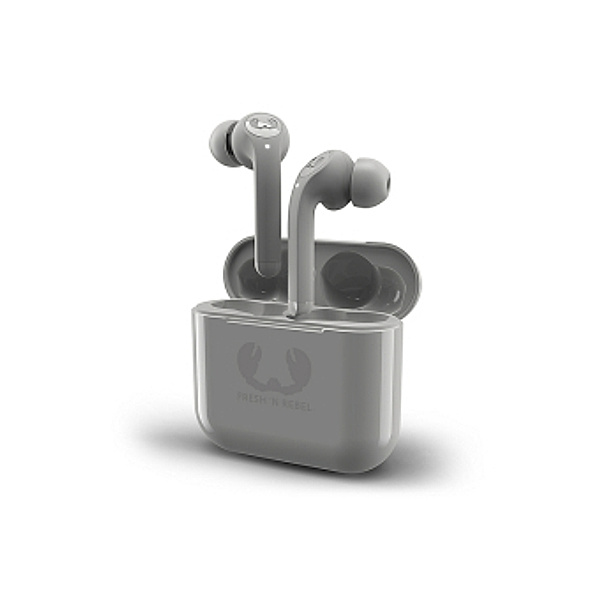 FRESH 'N REBEL Twins Tip True Wireless In-ear Kopfhörer mit Ohrstöpsel, Ice Grey