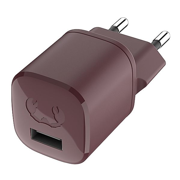 Fresh 'n Rebel USB-A-Mini-Charger 12W, Deep Mauve