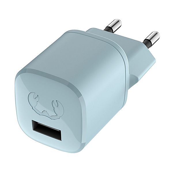 Fresh 'n Rebel USB-A-Mini-Charger 12W, Dusky Blue