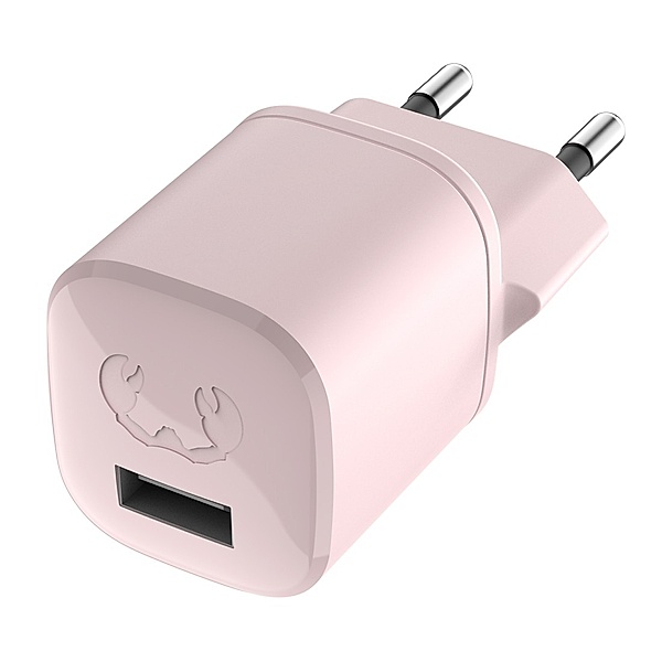 Fresh 'n Rebel USB-A-Mini-Charger 12W, Smokey Pink