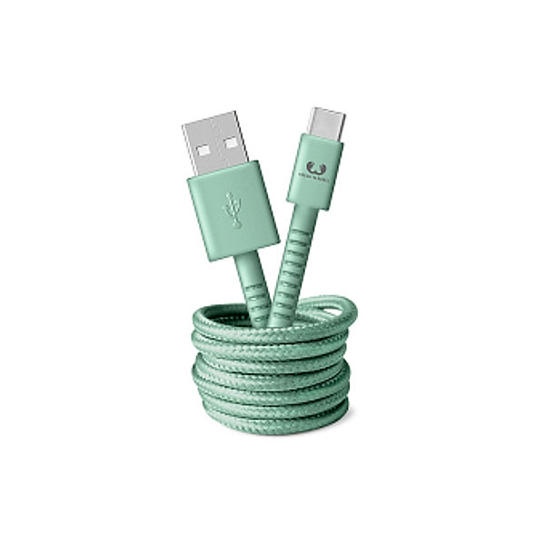 Fresh 'n Rebel USB-C - A Kabel Fabriq, 1,5 m, Misty Mint