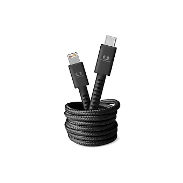 Fresh 'n Rebel USB-C - Lightning Kabel Fabriq, 1,5 m, Storm Grey