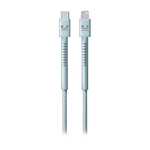 Fresh 'n Rebel USB-C - Lightning-Kabel Fabriq, 2,0 m, Dusky Blue