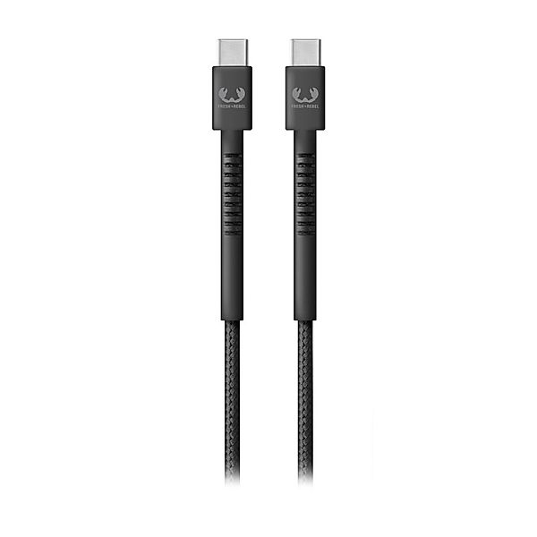 Fresh 'n Rebel USB-C - USB-C Kabel Fabriq, 2,0 m, Storm Grey