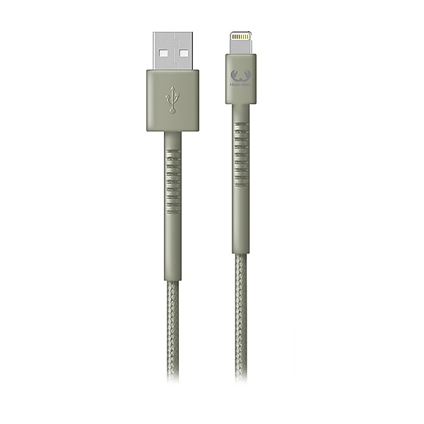 Fresh 'n Rebel USB - Lightning-Kabel Fabriq, 2,0 m, Dried Green