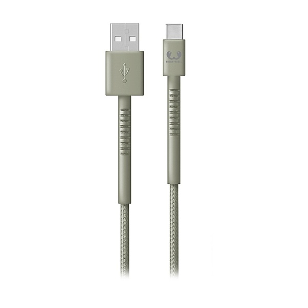 Fresh 'n Rebel USB - USB-C Kabel Fabriq, 2,0 m, Dried Green