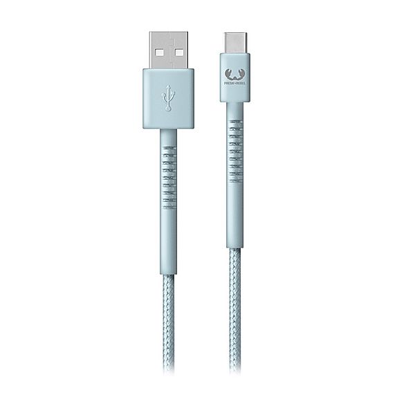 Fresh 'n Rebel USB - USB-C Kabel Fabriq, 2,0 m, Dusky Blue