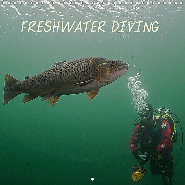 Freshwater Diving (Wall Calendar 2023 300 × 300 mm Square), Mark N Thomas