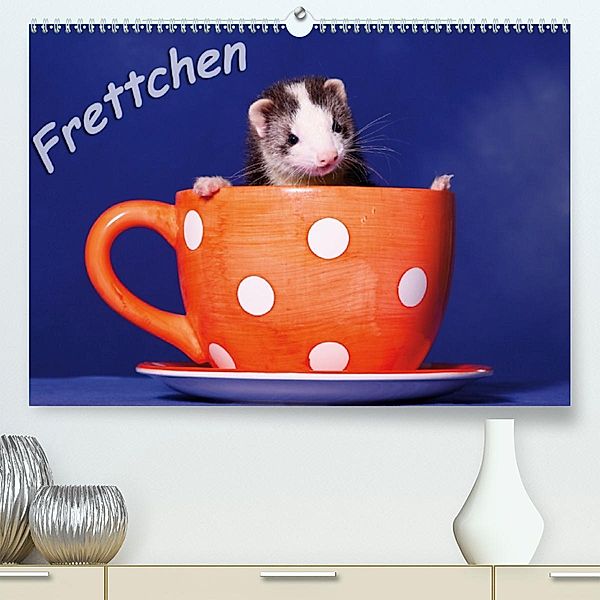 Frettchen - Ferrets(Premium, hochwertiger DIN A2 Wandkalender 2020, Kunstdruck in Hochglanz), Jeanette Hutfluss