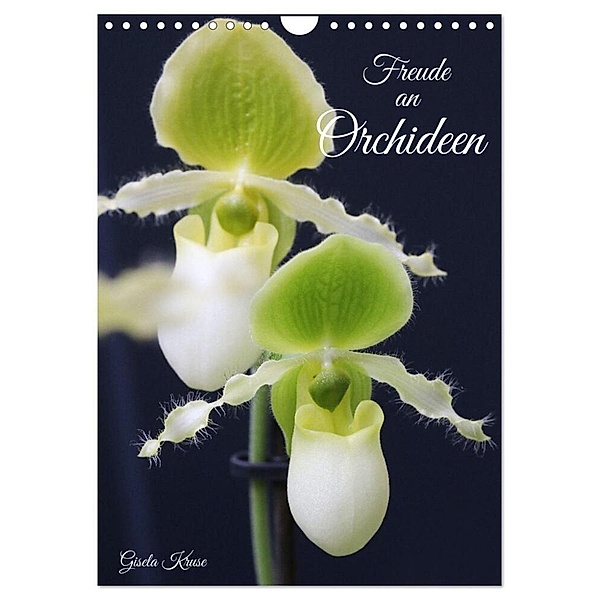 Freude an Orchideen (Wandkalender 2024 DIN A4 hoch), CALVENDO Monatskalender, Gisela Kruse
