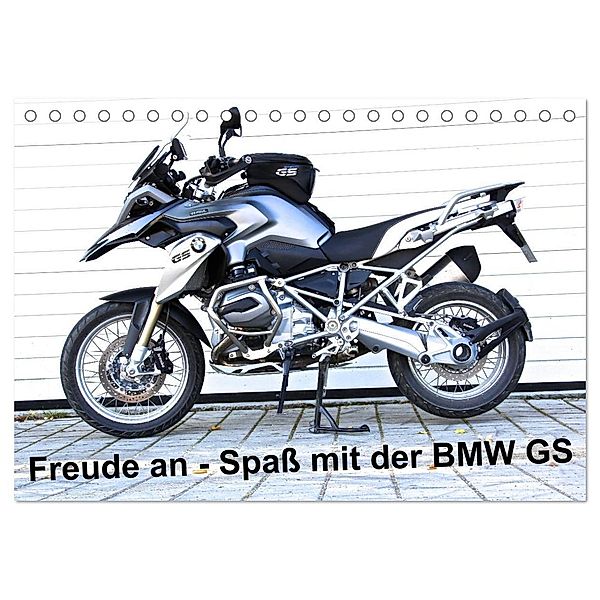 Freude an - Spaß mit der BMW GS (Tischkalender 2024 DIN A5 quer), CALVENDO Monatskalender, Johann Ascher