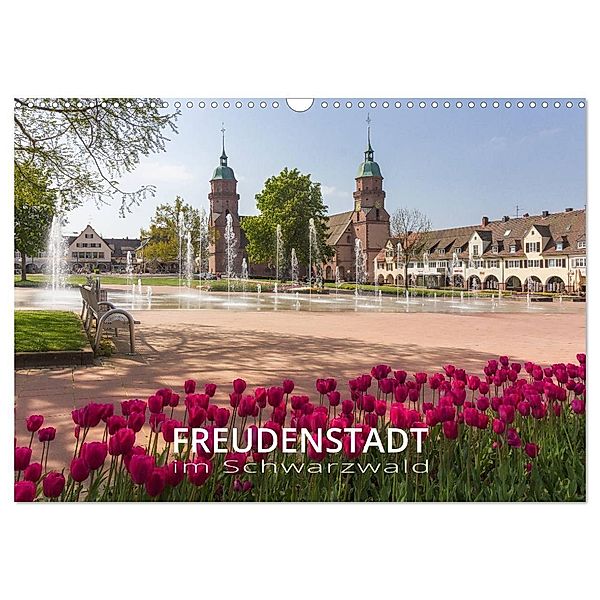 Freudenstadt im Schwarzwald - Wandkalender (Wandkalender 2024 DIN A3 quer), CALVENDO Monatskalender, Heike Butschkus