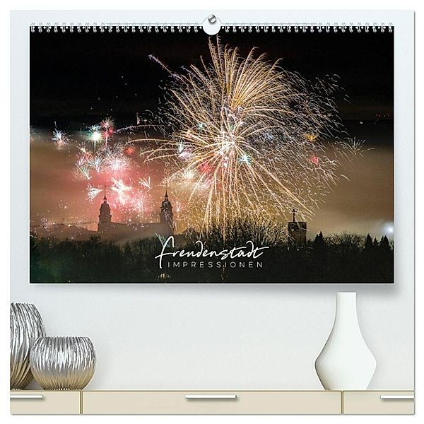 Freudenstadt-Impressionen (hochwertiger Premium Wandkalender 2024 DIN A2 quer), Kunstdruck in Hochglanz, Heike Butschkus