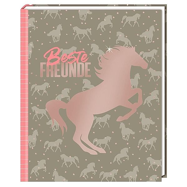 Freundebuch –  I LOVE HORSES - Beste Freunde