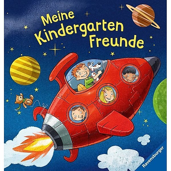 Freundebuch / Meine Kindergartenfreunde: Weltraum