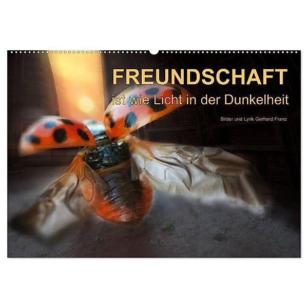 Freundschaft (Wandkalender 2024 DIN A2 quer), CALVENDO Monatskalender, Gerhard Franz