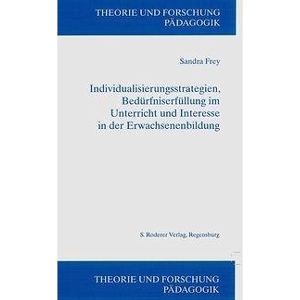 Frey, S: Interesse in der Erwachsenenbildung, Sandra Frey