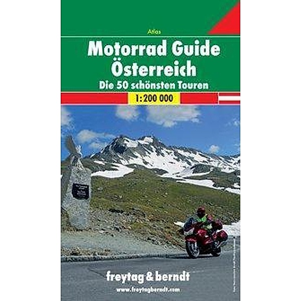 Freytag & Berndt Atlas Motorrad Guide Österreich
