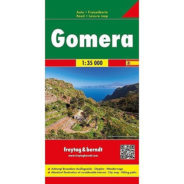 Freytag & Berndt Auto + Freizeitkarte Gomera. La Gomera