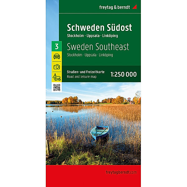 freytag & berndt Auto + Freizeitkarten / AK 06616 / Schweden Südost, Straßen- und Freizeitkarte 1:250.000, freytag & berndt