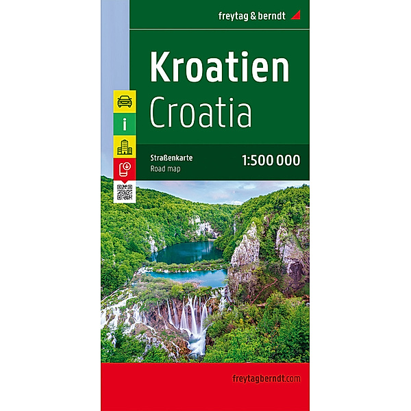 freytag & berndt Auto + Freizeitkarten / AK 7401 / Freytag & Berndt Autokarte Kroatien. Hrvatska. Kroatie. Croatia. Croatie. Croazia