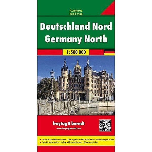 freytag & berndt Auto + Freizeitkarten / AK0206 / Freytag & Berndt Autokarte Deutschland Nord / Germany North