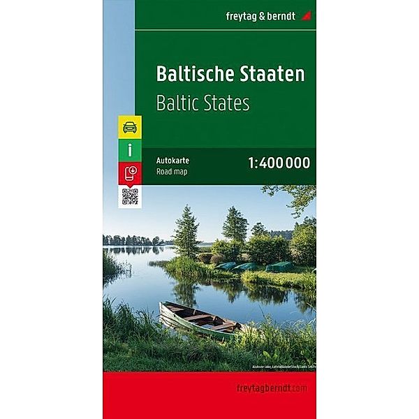 Freytag & Berndt Autokarte Baltische Staaten /Baltic States / États Baltes / Stati Baltiche / Estados Bálticas
