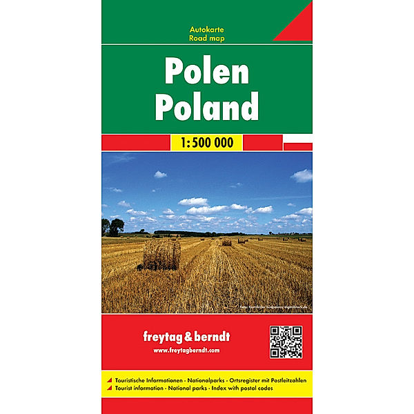 Freytag & Berndt Autokarte / Freytag & Berndt Autokarte Polen 1:500.000. Polska. Pologna. Poland. Pologne