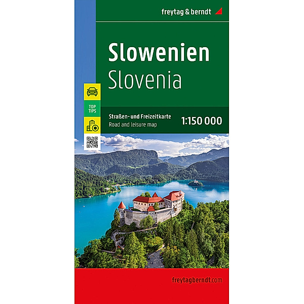 Freytag & Berndt Autokarte / Freytag & Berndt Autokarte Slowenien / Slovenija / Slovenie. Slovenia. Slovénie