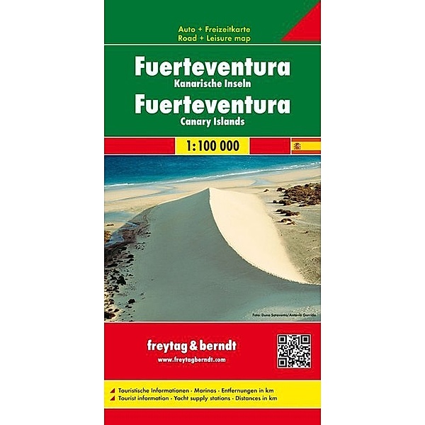 Freytag & Berndt Autokarte Fuerteventura - Kanarische Inseln, 1:100.000