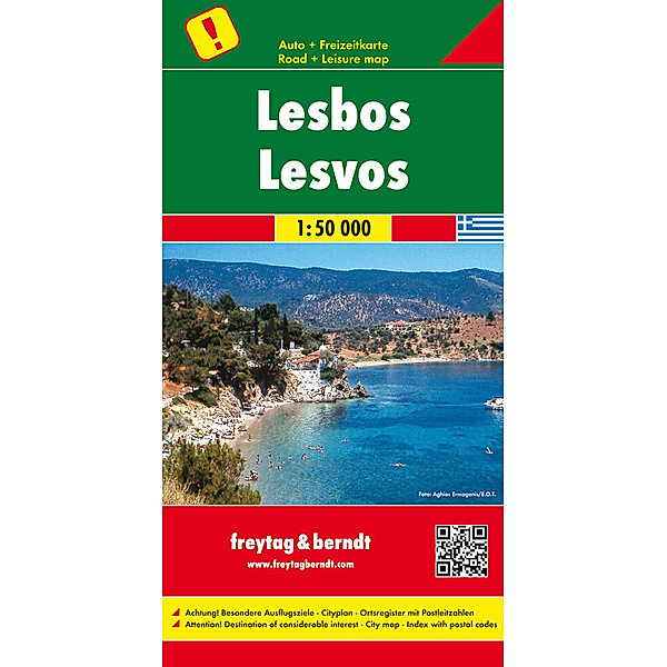 Freytag & Berndt Autokarte Lesbos 1:50.000