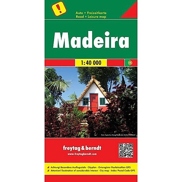 Freytag & Berndt Autokarte Madeira 1:40.000