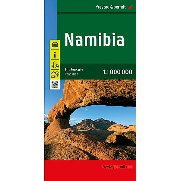 Freytag & Berndt Autokarte Namibia 1:1 Mio.. Namibie