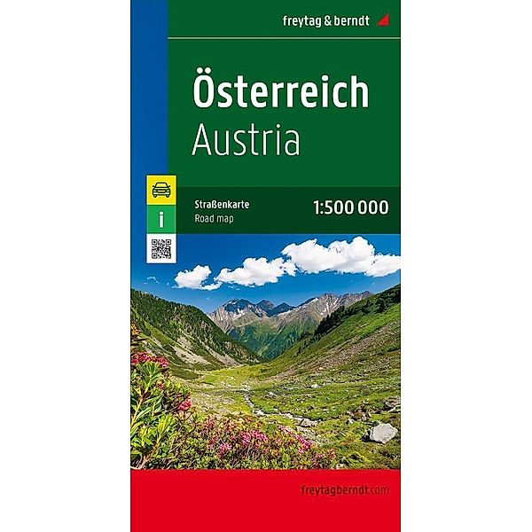 Freytag & Berndt Autokarte Österreich. Austria. Autriche