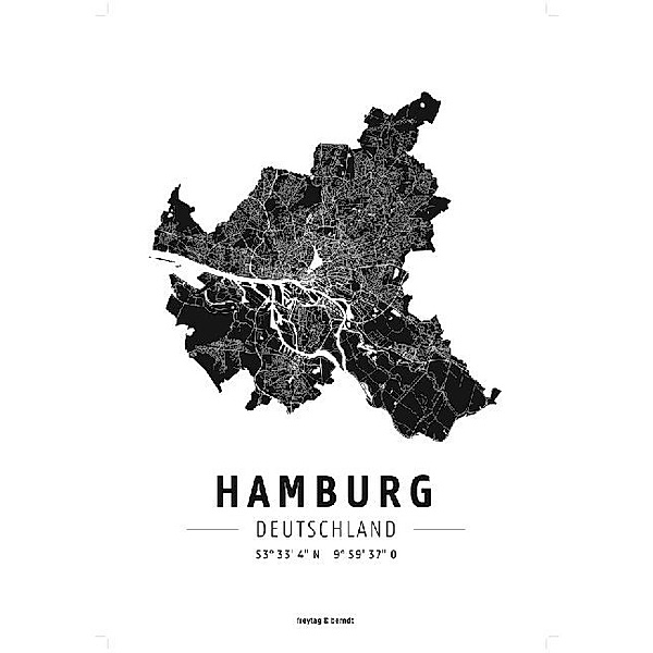 freytag & berndt Poster + Markiertafeln / PL 133P / Hamburg, Designposter