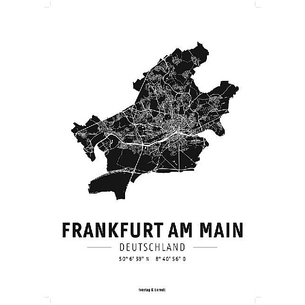 freytag & berndt Poster + Markiertafeln / PL 138F / Frankfurt am Main, Designposter, Hochglanz-Fotopapier